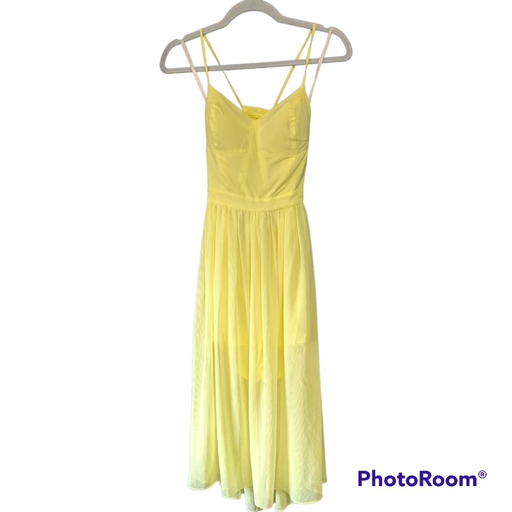 BCBGeneration Yellow Dress Size 2